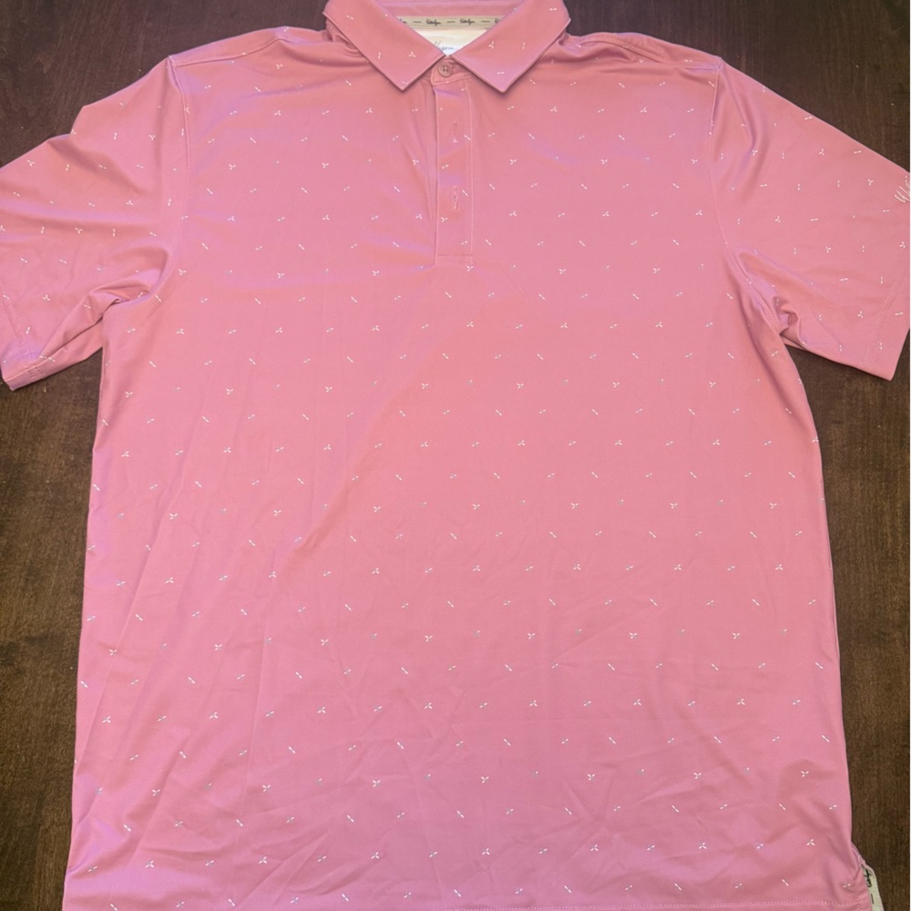 Walter Hagen Pink Polo Shirt